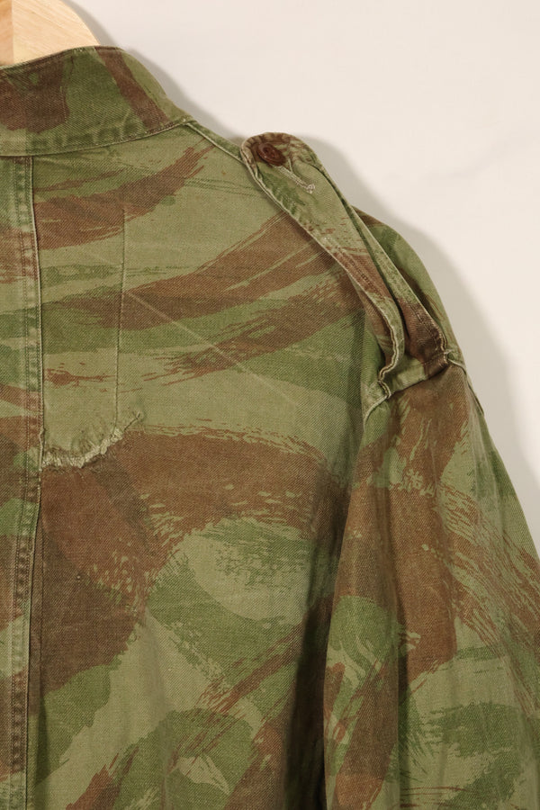 1950年代　フランス軍　リザード迷彩　TAP 47/54　空挺ジャケット　イスラエルスタンプ付　中古品