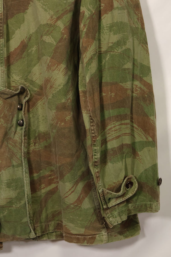 1950年代　フランス軍　リザード迷彩　TAP 47/54　空挺ジャケット　イスラエルスタンプ付　中古品