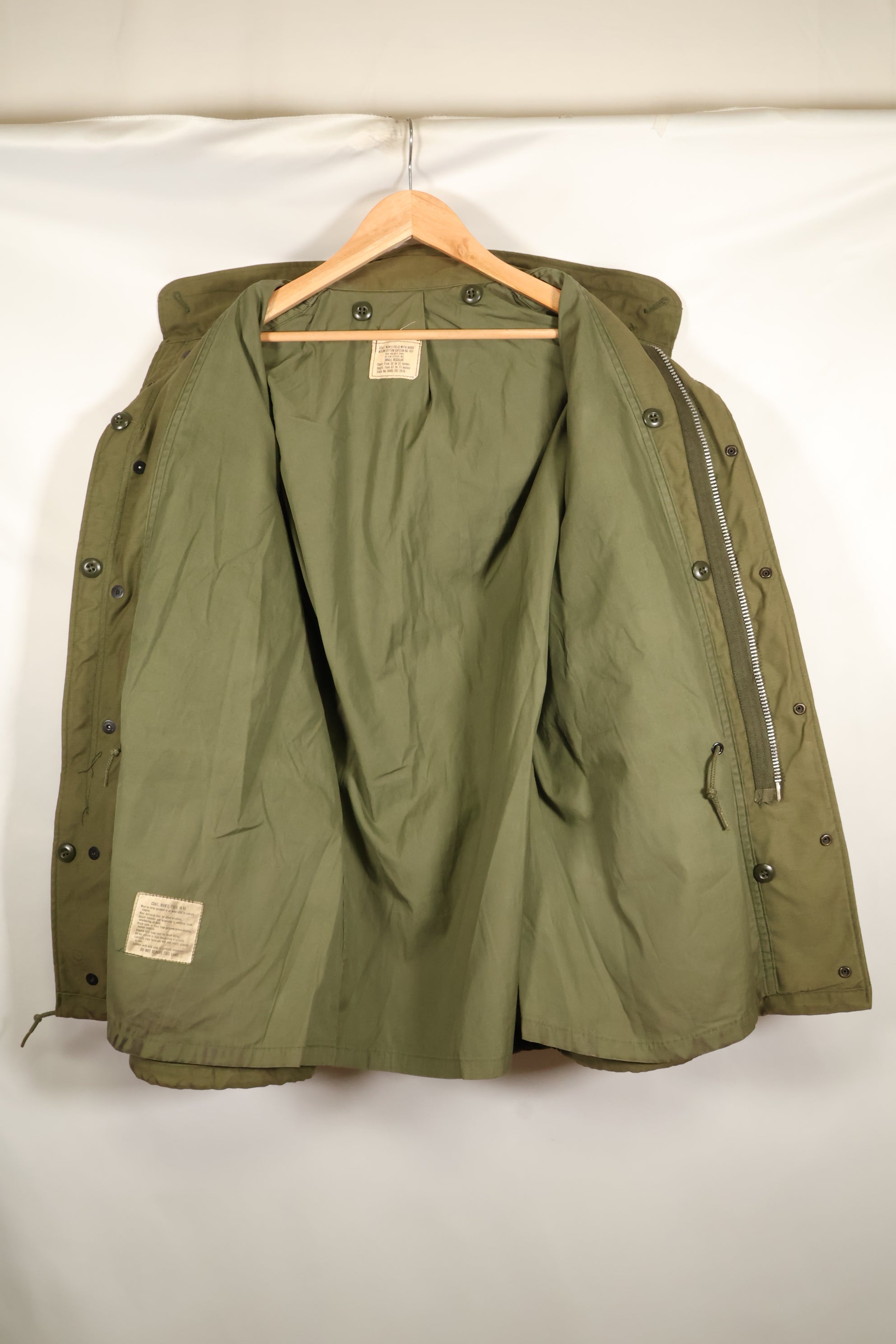 1969年契約　S-R　2nd Model　アメリカ軍　M65　フィールドジャケット　状態良い　中古品