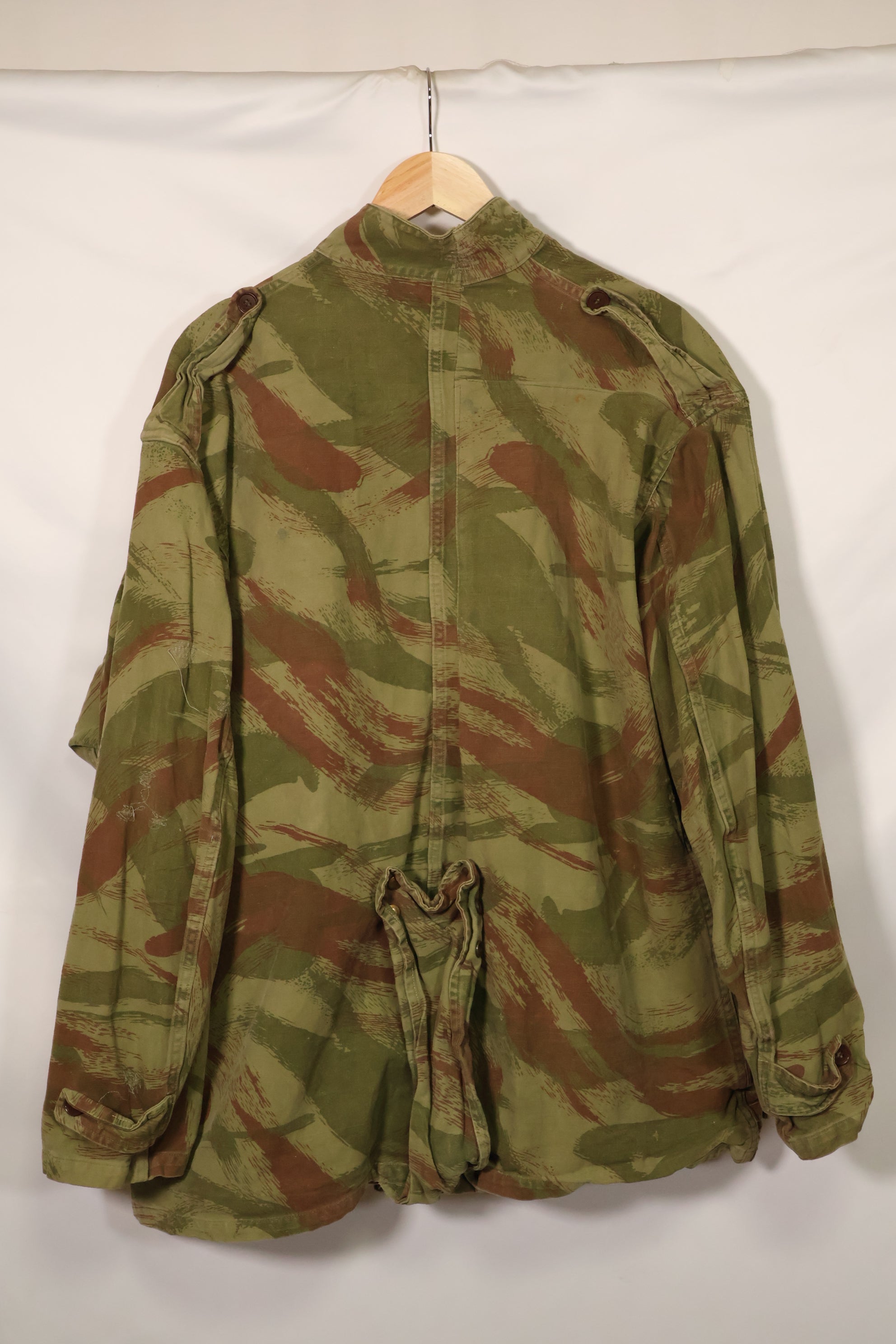 1950年代　フランス軍　リザード迷彩　TAP 47/53　空挺ジャケット　イスラエルスタンプ付　中古品