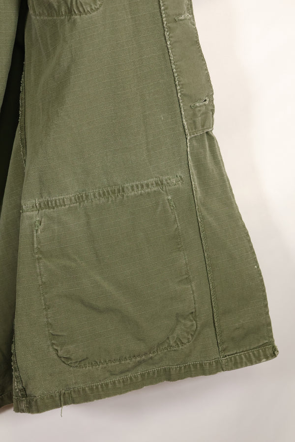 1968年契約　X-SMALL-REGULAR　4th Model ジャングルファティーグ　ジャケット　中古品　映画会社放出