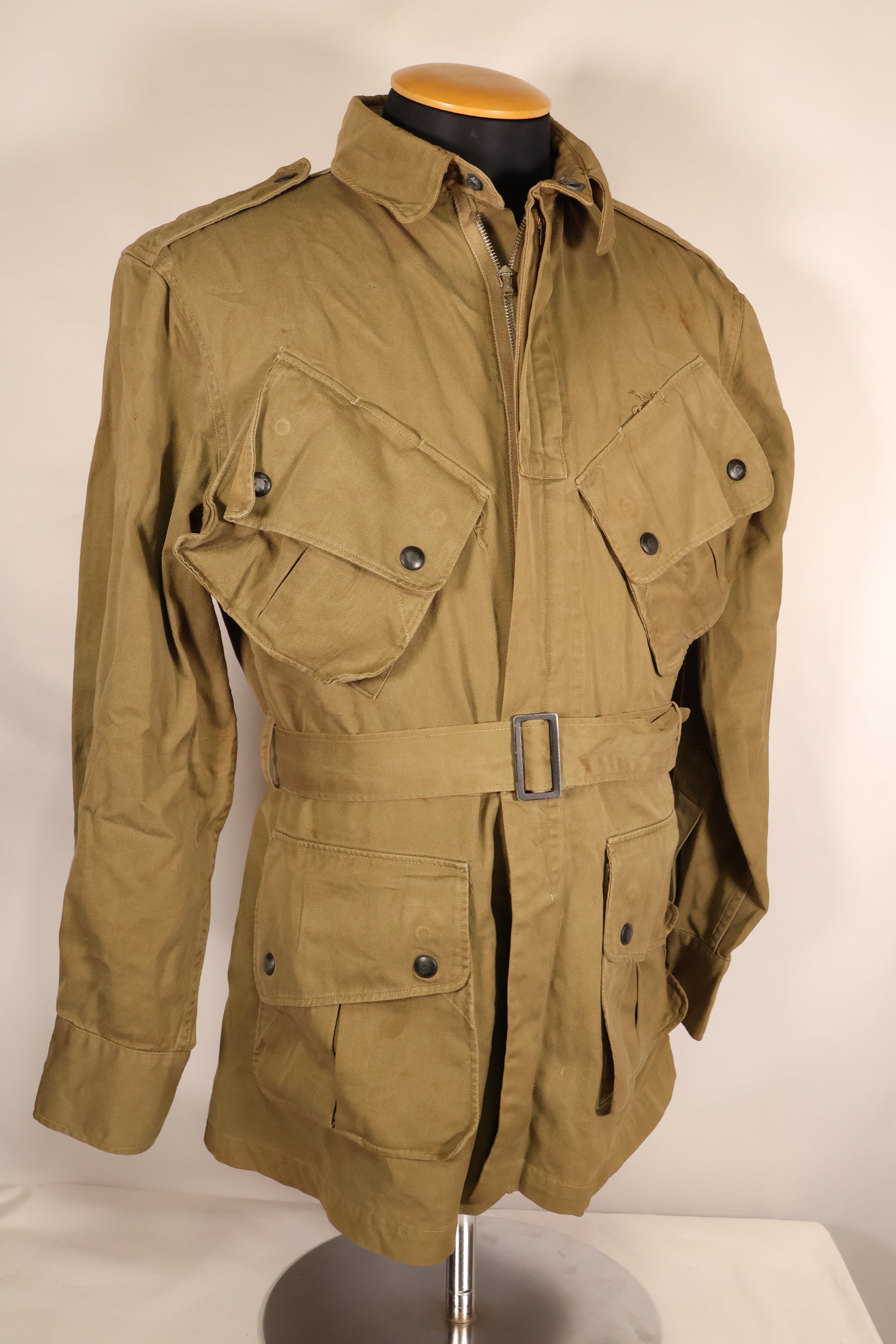 1940年代前半　推定42程度　アメリカ軍　M-1942　空挺部隊　ジャンプジャケット　中古品