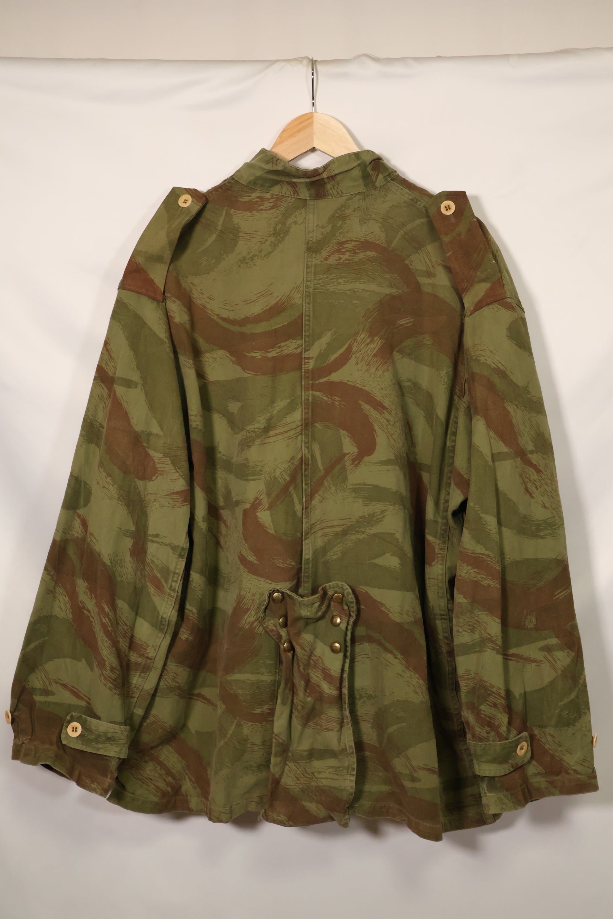 1950年代　フランス軍　リザード迷彩　TAP 47/53　空挺ジャケット　イスラエルスタンプ付　中古品 B