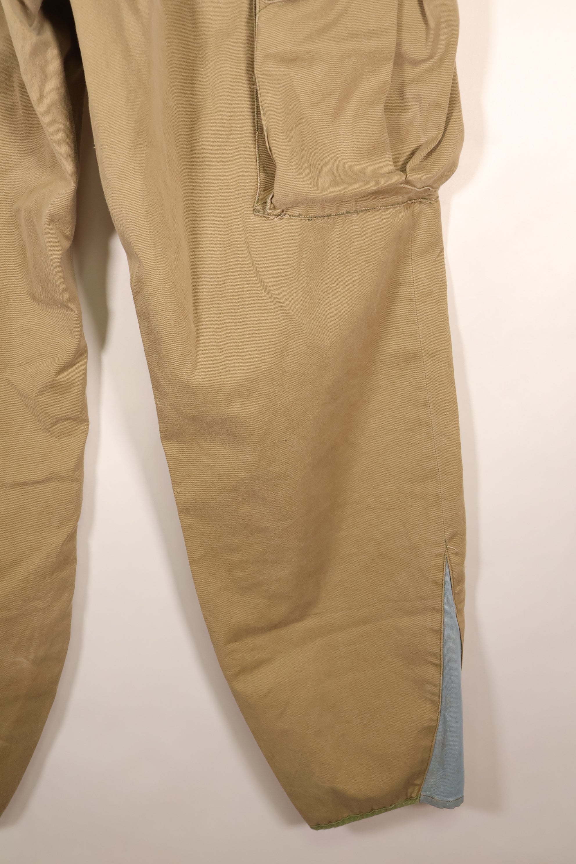 1940年代前半　推定 36　アメリカ陸軍　空挺部隊　M-1942　ジャンプパンツ　褪色あり　中古品