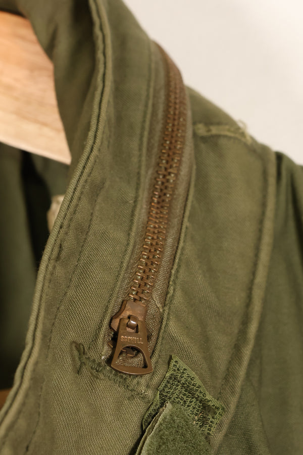 1974年契約　M-S　M65 フィールドジャケット　3rd Model 中古品　退色あり　パッチ付