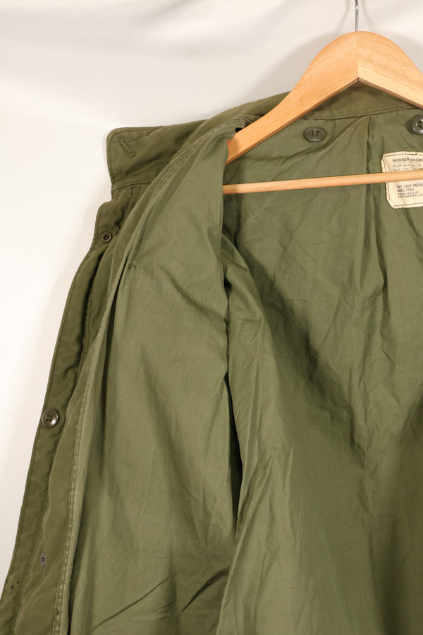 1974年契約　M-S　M65 フィールドジャケット　3rd Model 中古品　退色あり　パッチ付