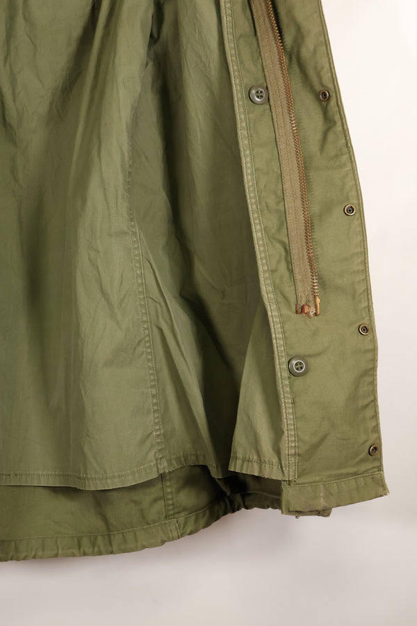1974年契約　M-S　M65 フィールドジャケット　3rd Model 中古品　退色あり　パッチ付