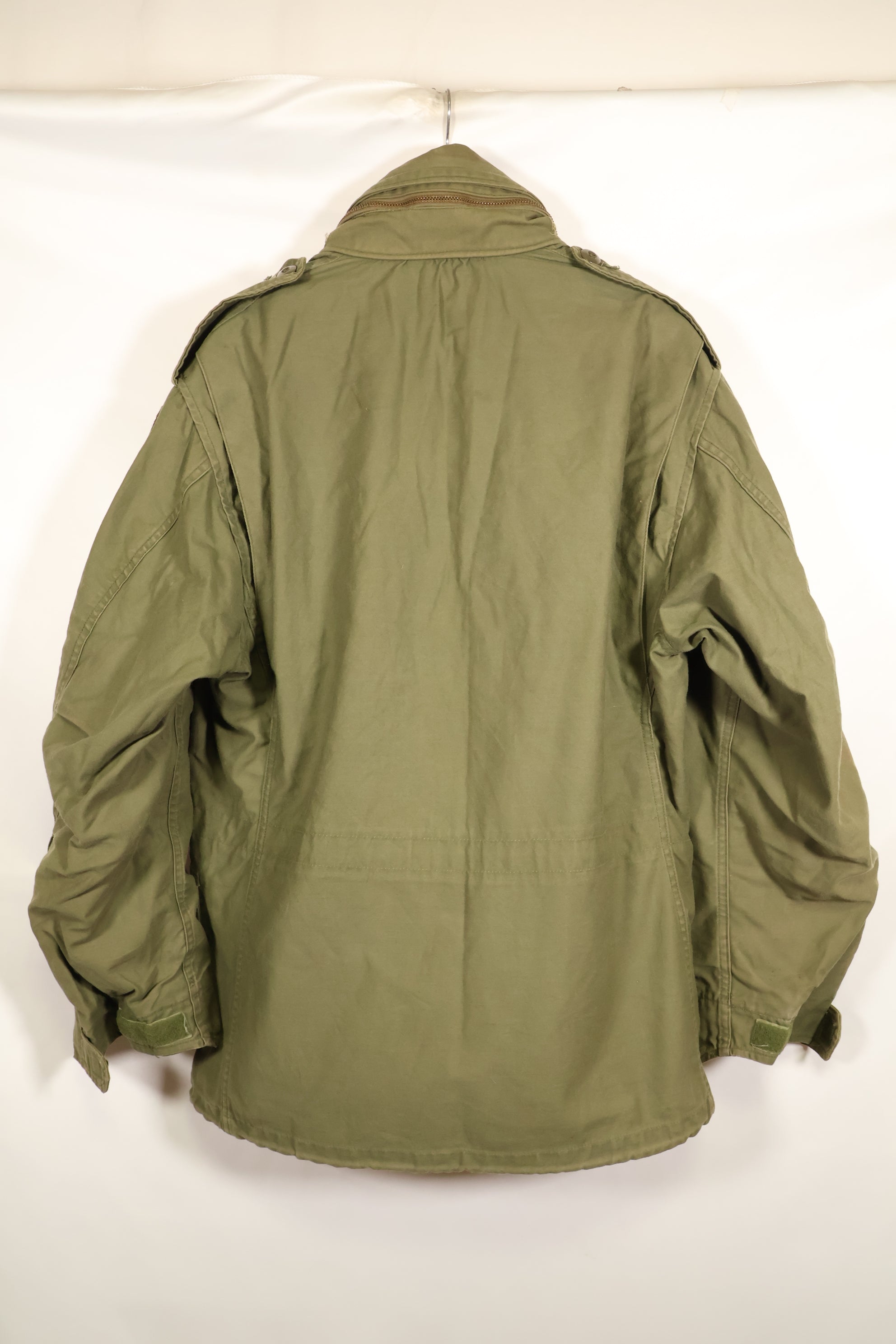 1974年契約　M-S　M65 フィールドジャケット　3rd Model 中古品　退色あり　パッチ付