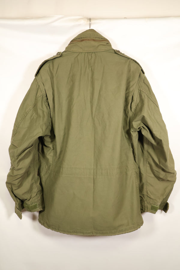 1974年契約　M-S　M65 フィールドジャケット　3rd Model 中古品　退色あり　パッチ付