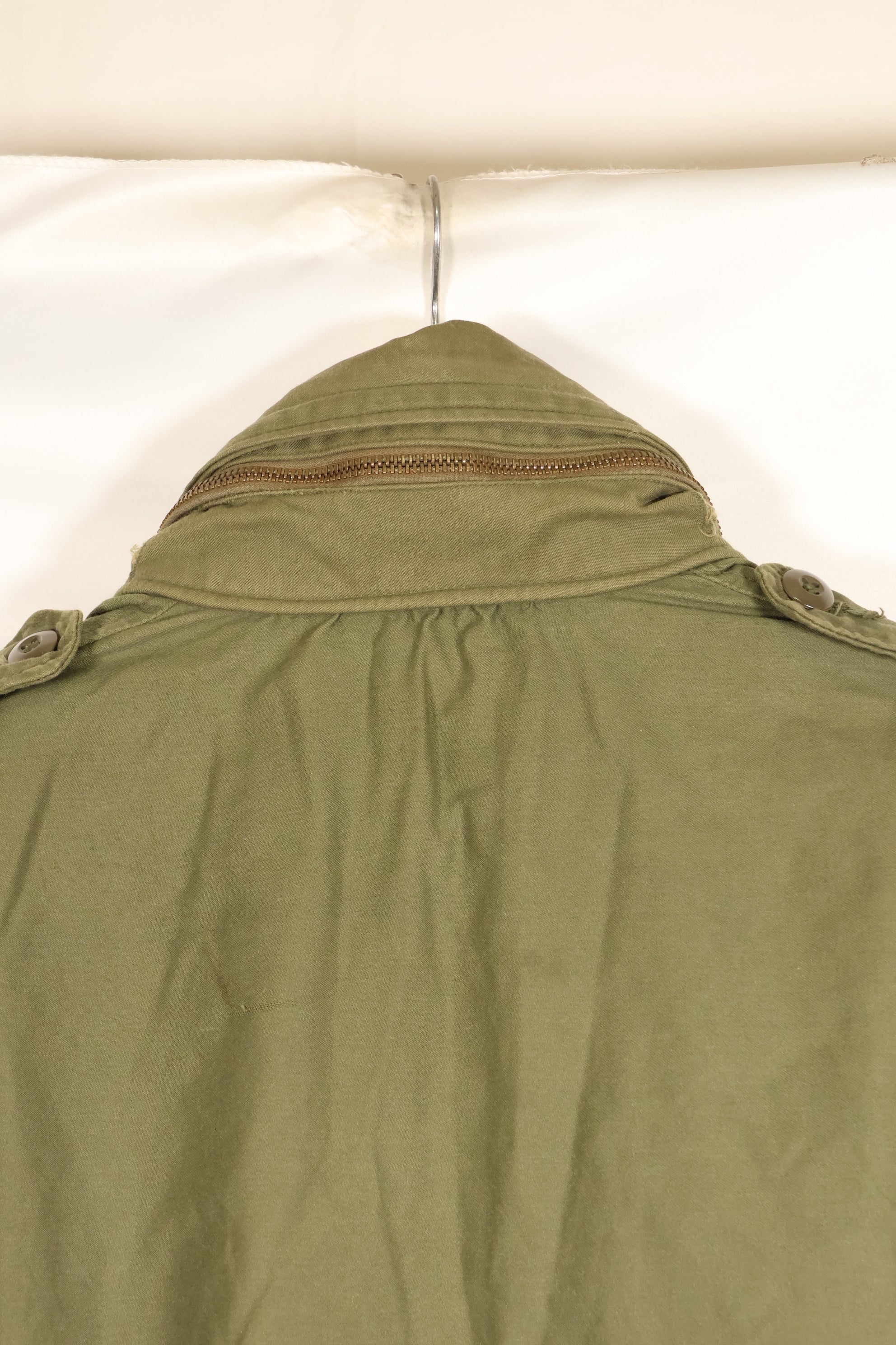 1974年契約　M-S　M65 フィールドジャケット　3rd Model 中古品　退色あり　パッチ付