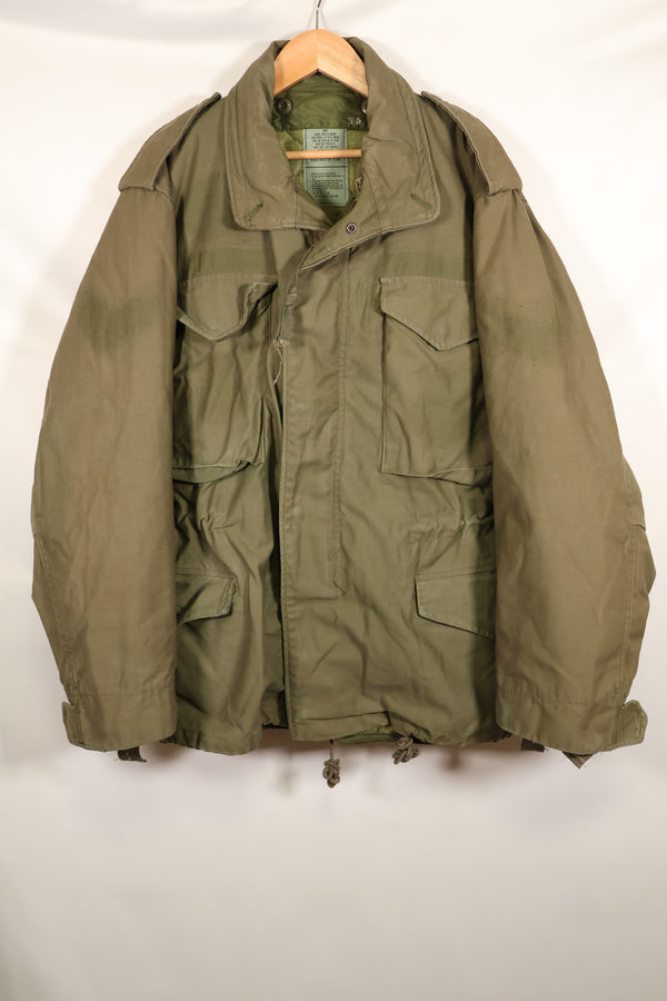 1980年代ロット　M-S　組み合わせ　M65 フィールドジャケット　3rd Model　ライナー付　中古品