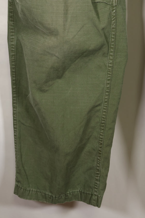 1969年頃　S-Rサイズ　4th Model ジャングルファティーグ　パンツ　中古品　映画会社放出