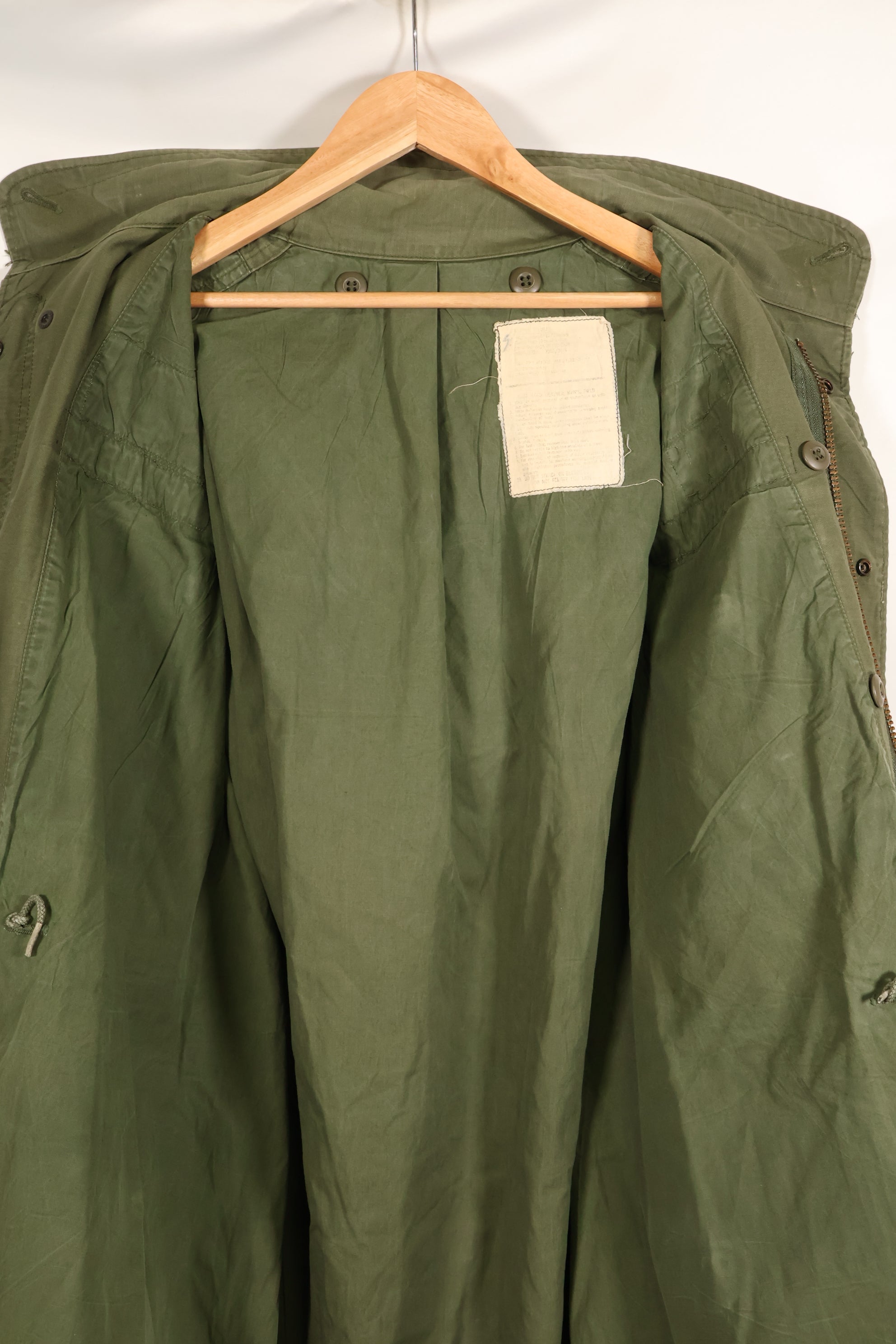 1970年代ロット　推定M-R　3rd Model M65 フィールドジャケット　使用感強い　中古品