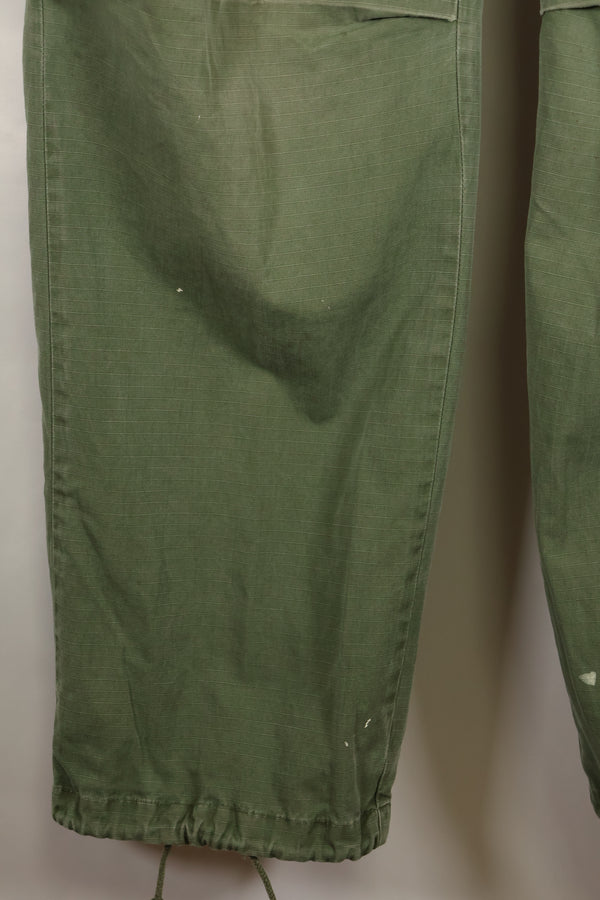 1968年頃　S-Rサイズ　4th Model ジャングルファティーグ　パンツ　中古品　映画会社放出