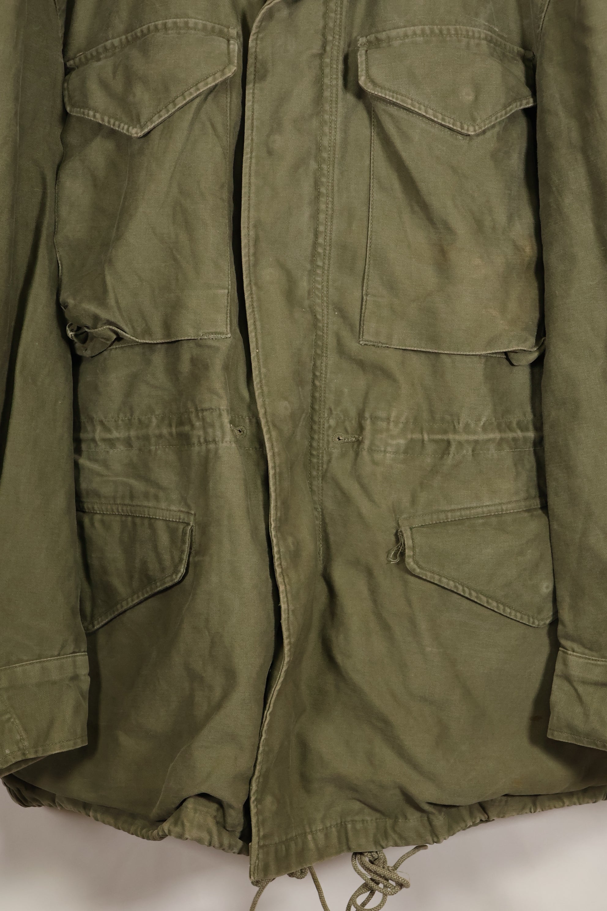1957年契約　S-S　アメリカ軍　M51 フォールドジャケット　ライナーなし　褪色あり　中古品