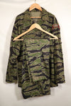 1969-70　元LRRP兵士　75th Ranger レイトウォータイガーストライプ　セット　退役兵放出品