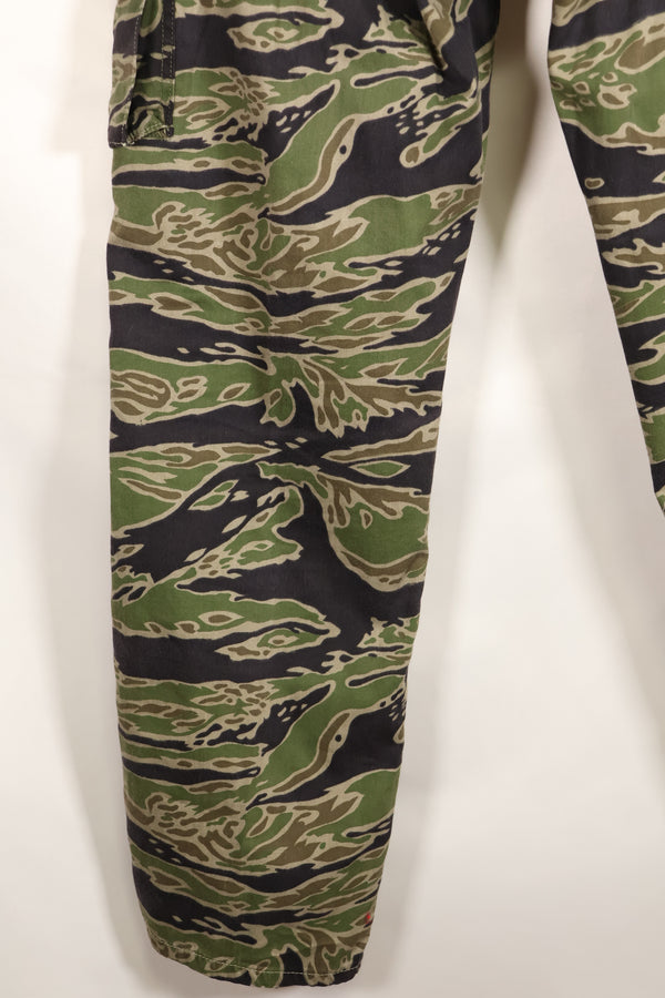 1969-70　元LRRP兵士　75th Ranger レイトウォータイガーストライプ　セット　退役兵放出品