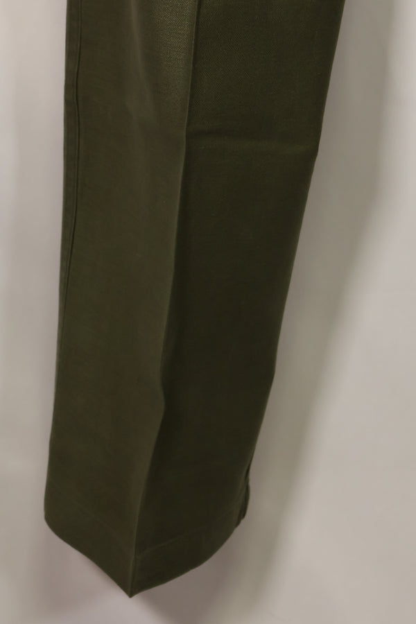 1960年代ロット　OG-107 ベイカーパンツ　カーゴポケット改造　元特殊部隊隊員　中古品　F