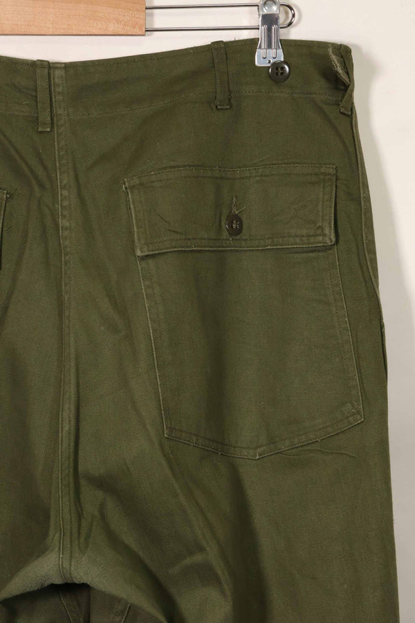 1960年代初期ロット　OG-107 ユーティリティパンツ　ベイカーパンツ LARGE　中古品