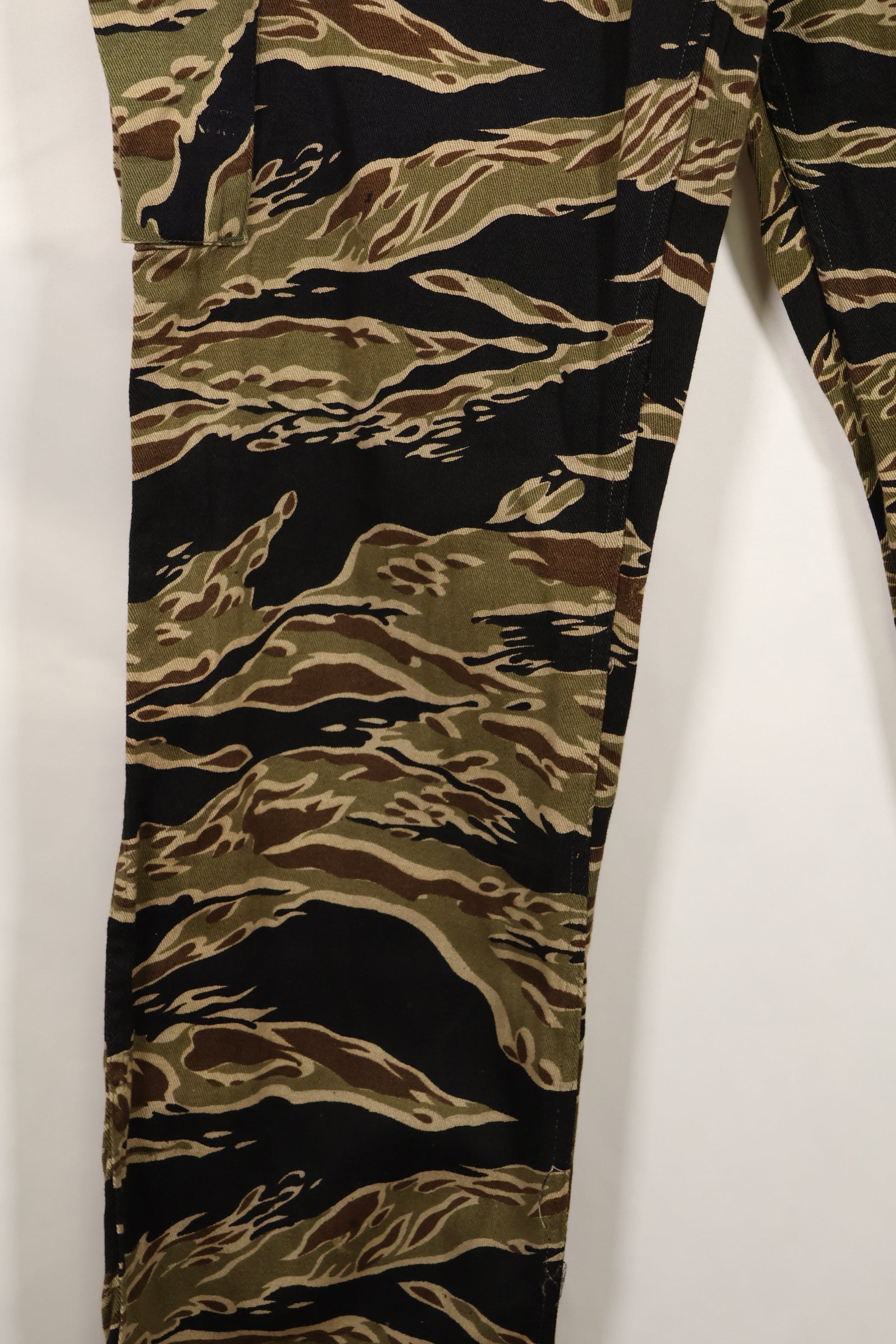 1960年代中頃　初期　ゴールドタイガーストライプ　パンツ　S-Rサイズ　USカット　状態良い