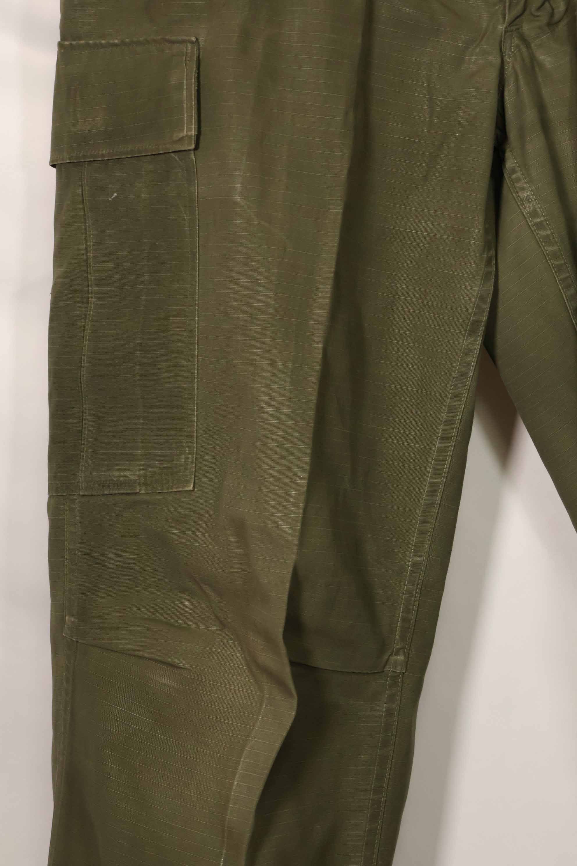 1969年契約　4th Model リップストップ　ジャングルファティーグ　パンツ　M-R　中古品