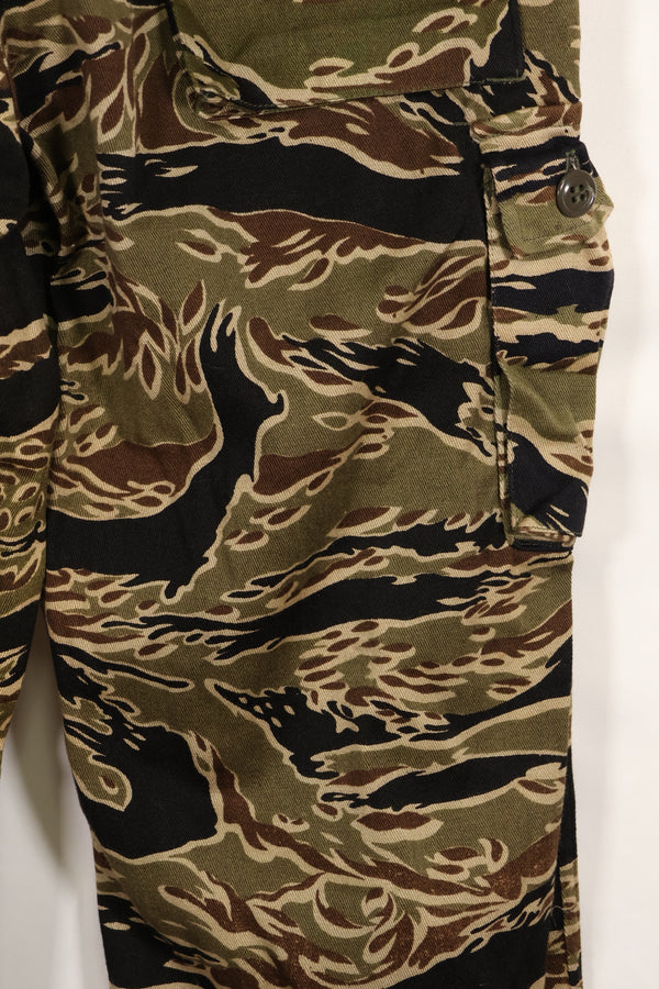 1960年代中頃　初期　ゴールドタイガーストライプ　パンツ　S-Rサイズ　USカット　状態良い