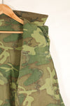 1967年頃契約　サイズタグ欠損　初期プリント　USMC ノンリップ ERDL ジャングルファティーグ　ジャケット　中古品