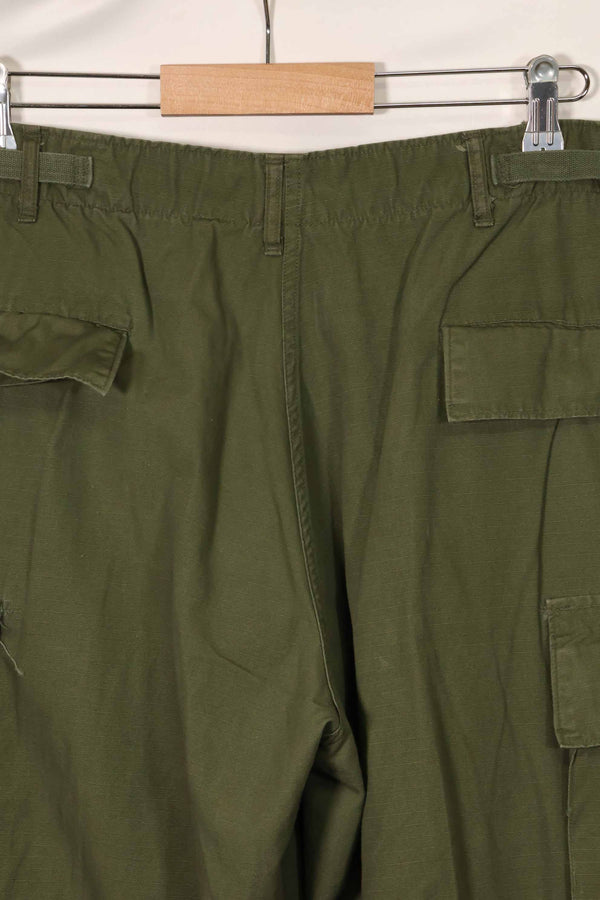 契約年不明　4th Model リップストップ　ジャングルファティーグ　パンツ　L-R　中古品