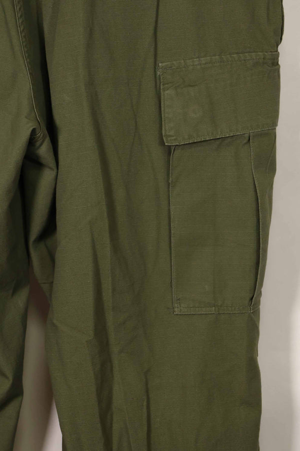 契約年不明　4th Model リップストップ　ジャングルファティーグ　パンツ　L-R　中古品