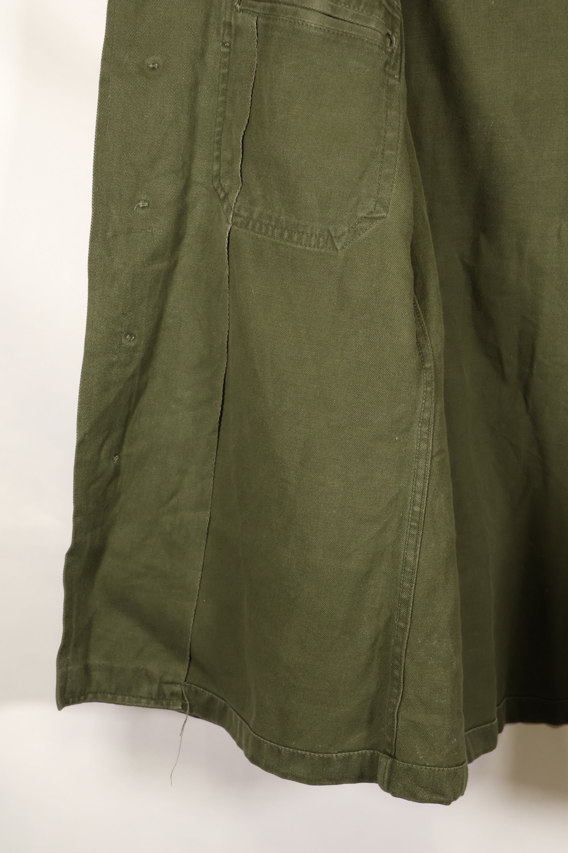 1960年代前半　173空挺旅団　OG-107 ユーティリティシャツ　徽章実物　中古品
