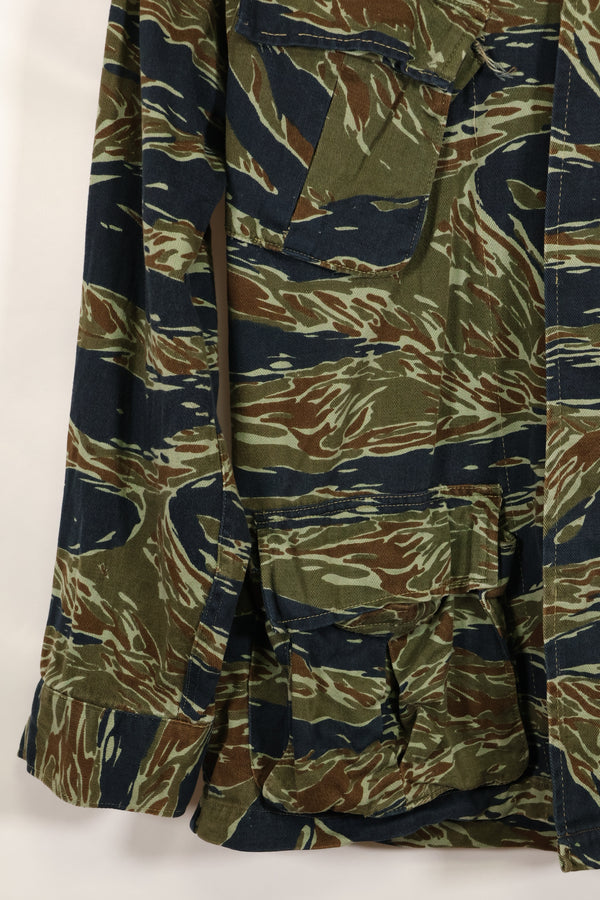 推定1970年代　シルバータイガー　タイガーストライプ　ファティーグジャケット　中古品