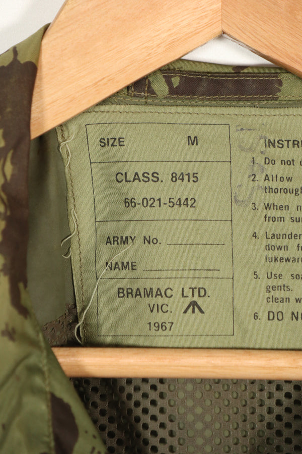 実物　1967年製　オーストラリア軍　レインコート　中古品　退色あり　使用感あり