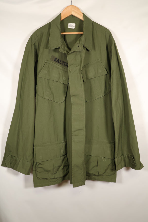 1969年契約　L-L　3rd Model ジャングルファティーグ　ジャケット　中古品　テープ付　