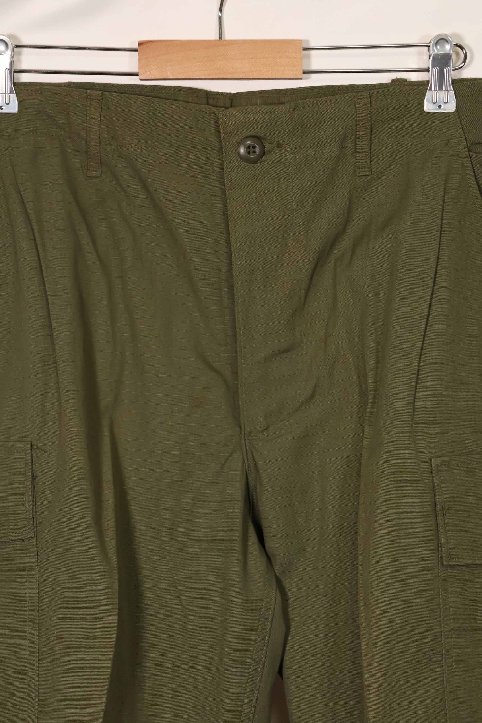 1969年契約　デッドストック　4th Model リップストップ　ジャングルファティーグ　パンツ　M-L 未使用品