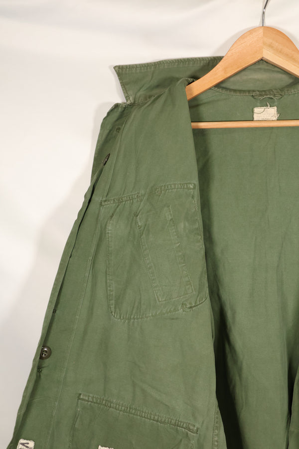 1965年頃　S-S　2nd Model ジャングルファティーグ　ジャケット　汚れあり　褪色あり　中古品