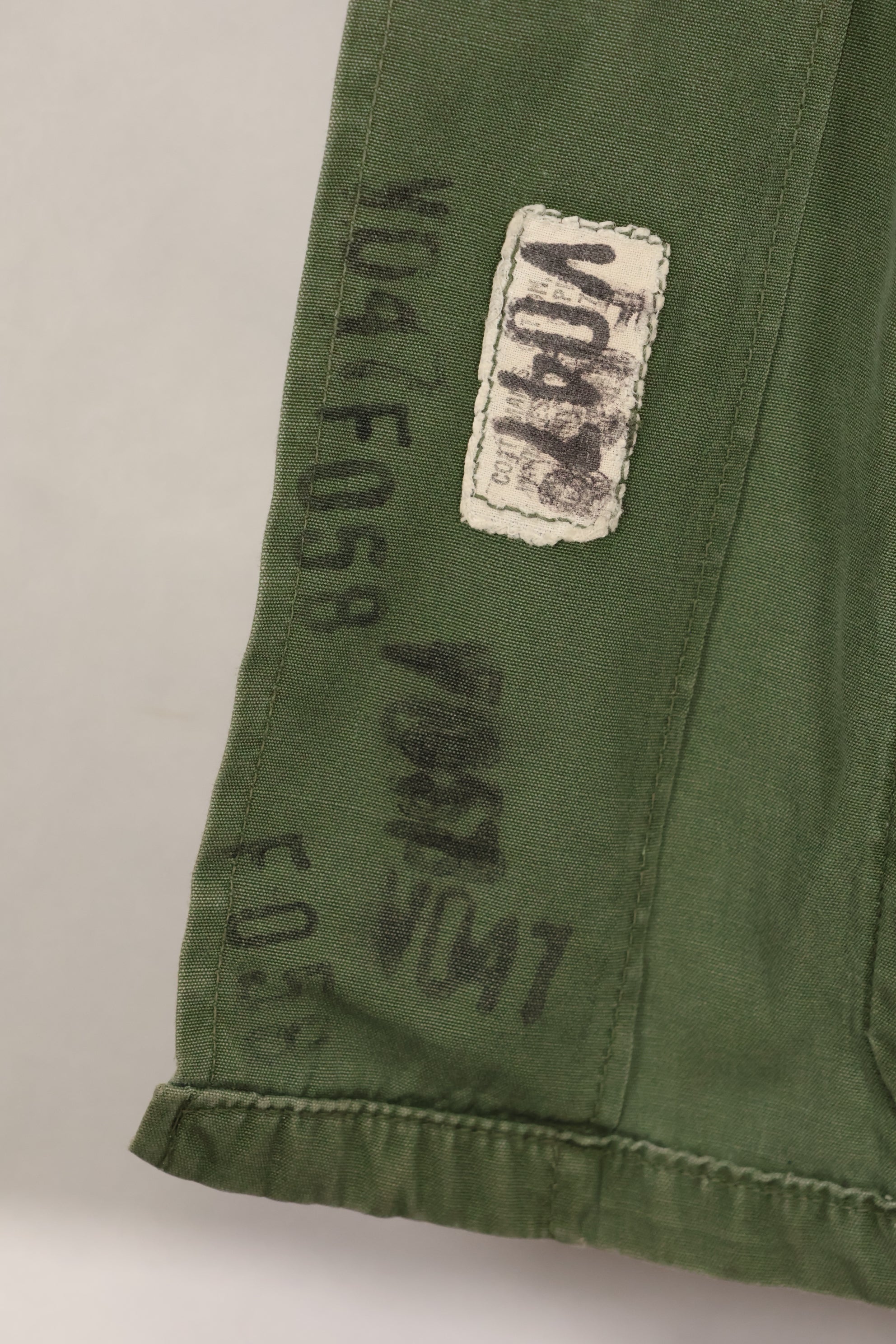 1965年頃　S-S　2nd Model ジャングルファティーグ　ジャケット　汚れあり　褪色あり　中古品