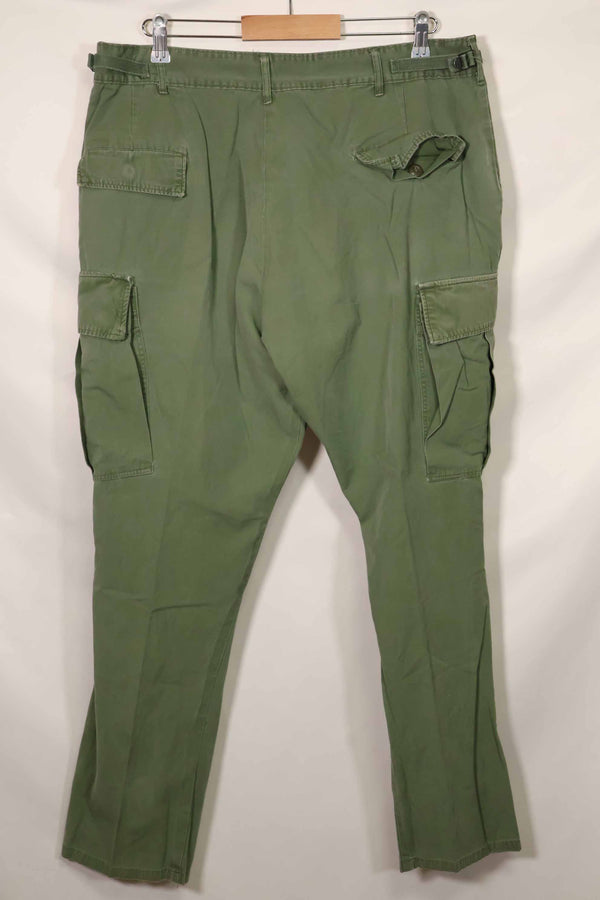 1967年契約　3rd Model ノンリップストップ　ジャングルファティーグ　パンツ　X-L-R　中古品