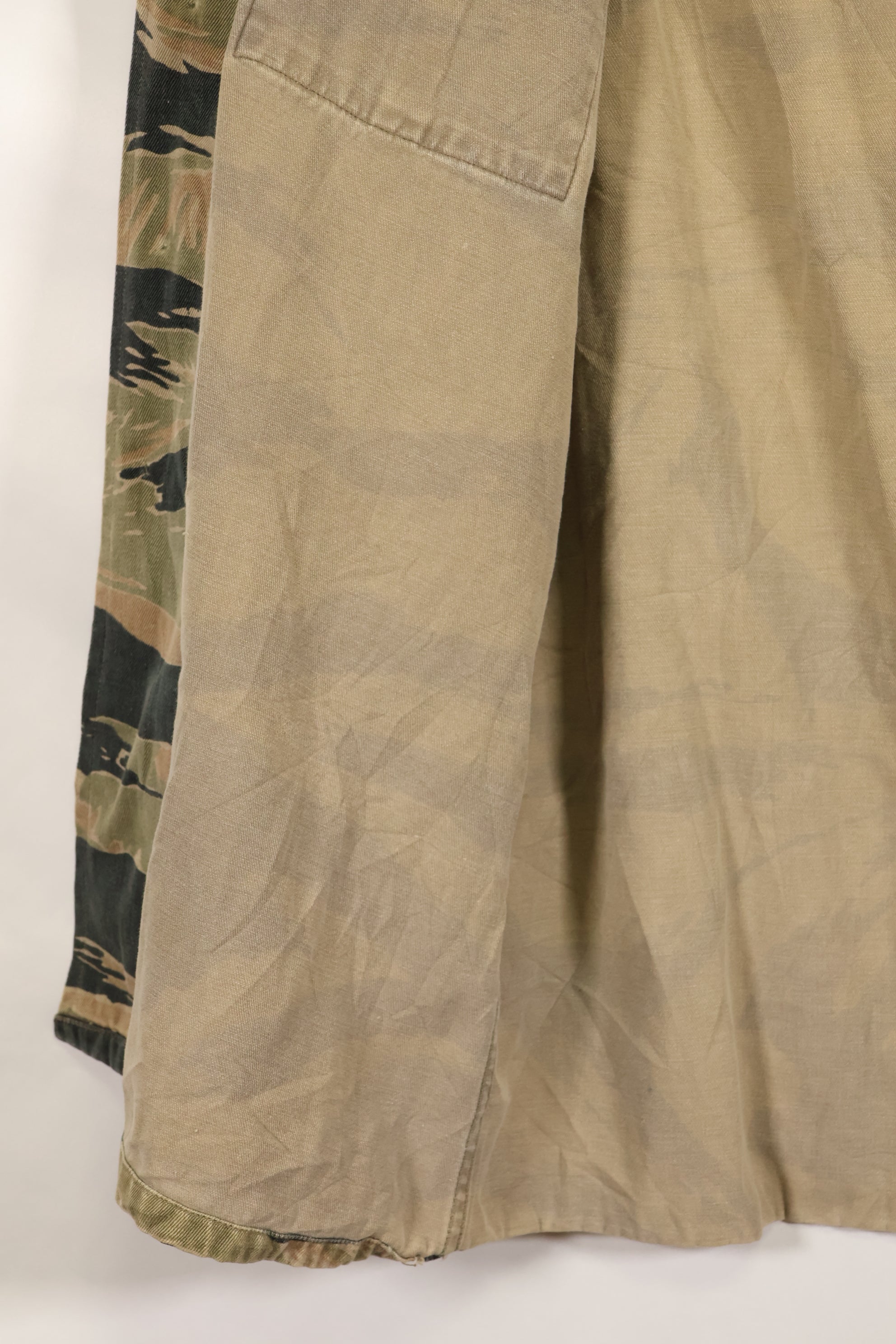 推定1960年代後半〜1970年代　ローカルメイド　タイガーストライプ　シャツ　中古品