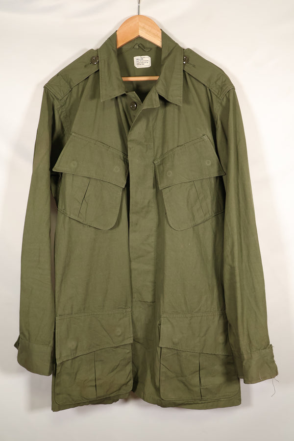 1965年頃　S-L　2nd Model ジャングルファティーグ　ジャケット　汚れ　傷あり　中古品