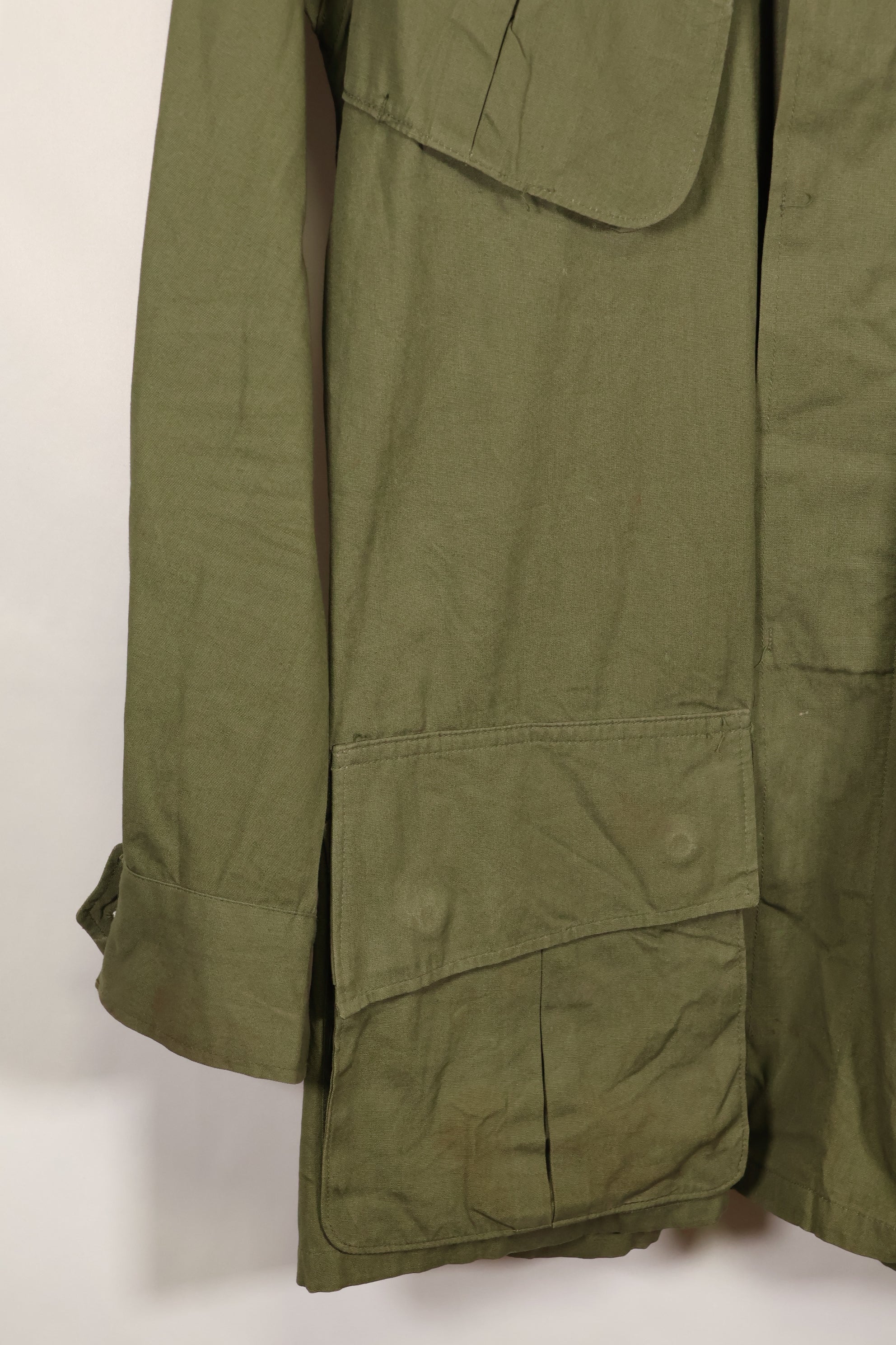 1965年頃　S-L　2nd Model ジャングルファティーグ　ジャケット　汚れ　傷あり　中古品