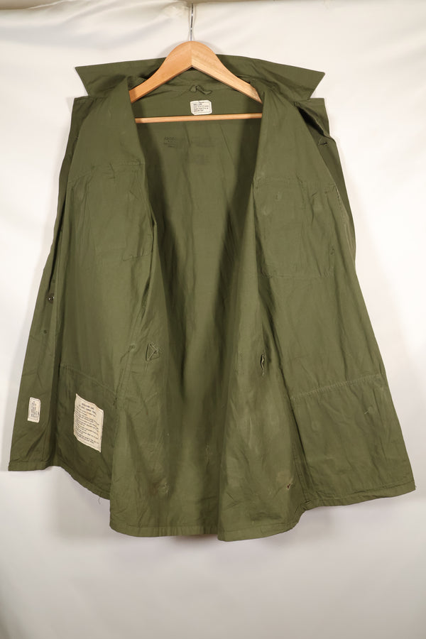 1965年頃　S-L　2nd Model ジャングルファティーグ　ジャケット　汚れ　傷あり　中古品