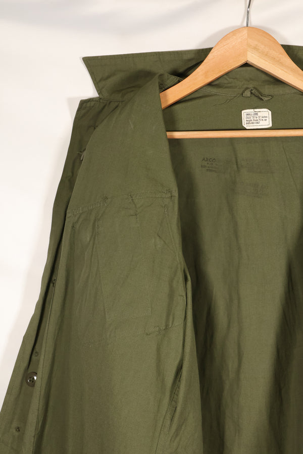 1965年頃　S-L　2nd Model ジャングルファティーグ　ジャケット　汚れ　傷あり　中古品