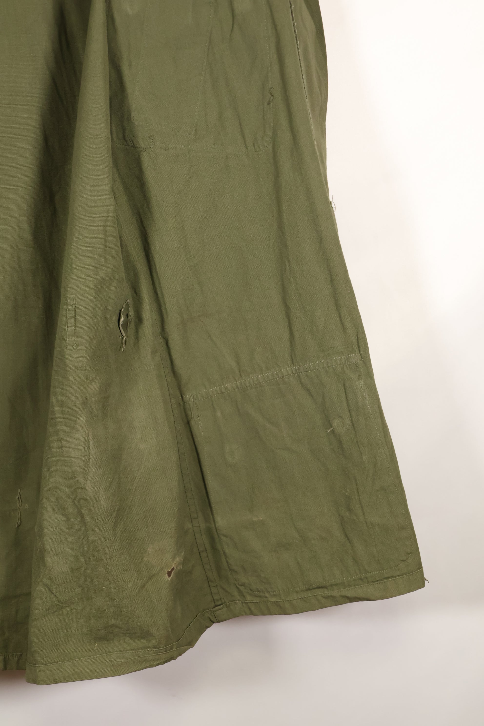 1965年頃　S-L　2nd Model ジャングルファティーグ　ジャケット　汚れ　傷あり　中古品