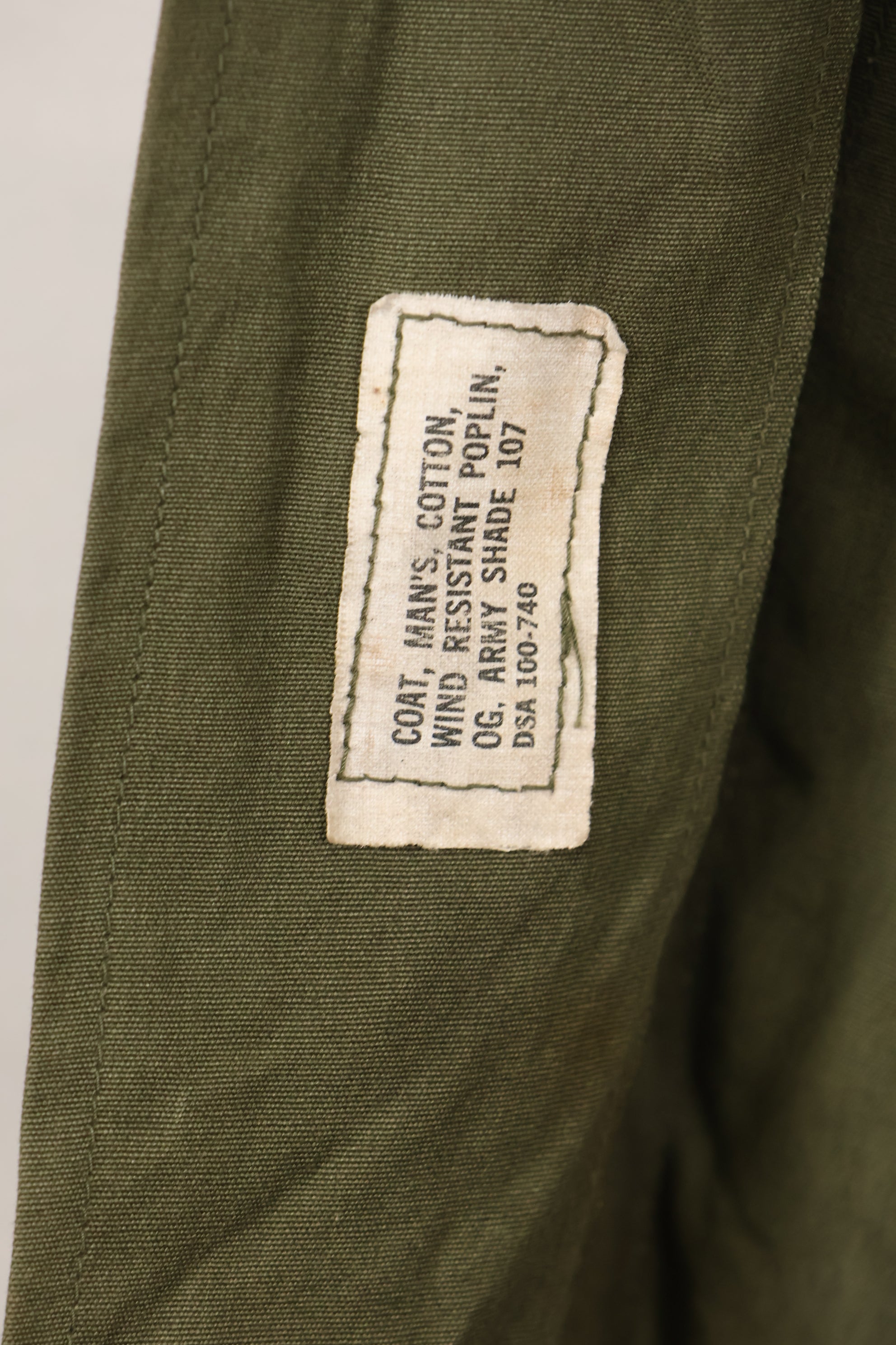 1965年頃　S-L　2nd Model ジャングルファティーグ　ジャケット　汚れ　傷あり　中古品
