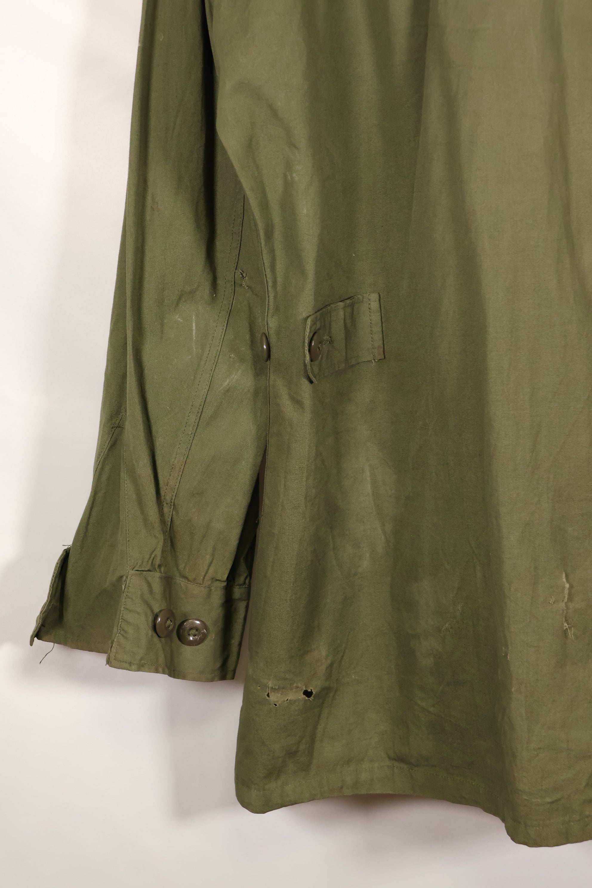 1965年頃　S-L　2nd Model ジャングルファティーグ　ジャケット　汚れ　傷あり　中古品