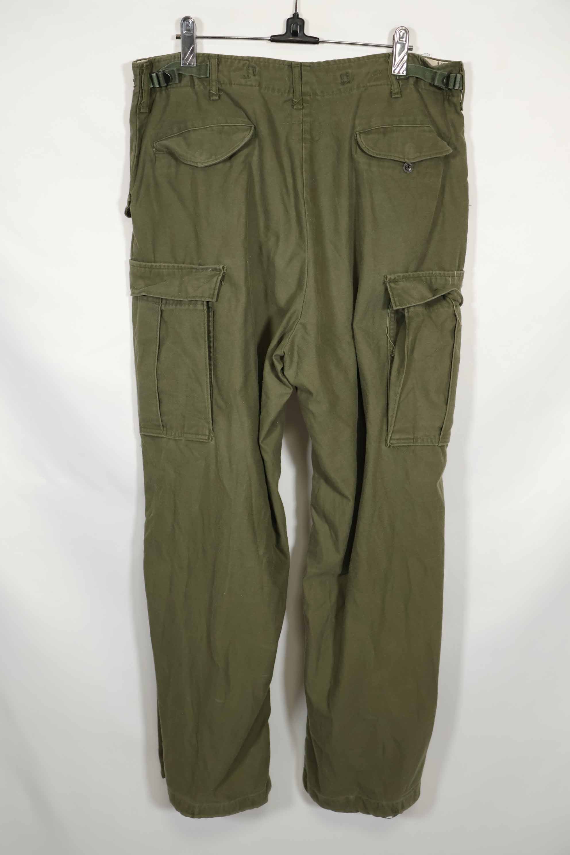 1974年製　アメリカ軍　M65 コットン製　フィールドパンツ　M-R　中古品