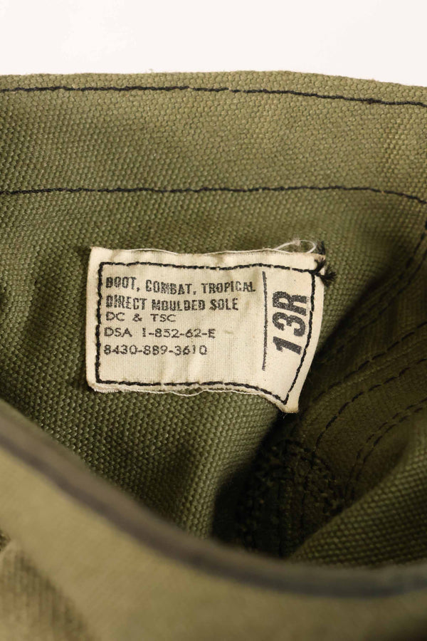 1962年契約　1st Model 　アメリカ軍　ジャングルブーツ　ビブラムソール　13R　中古品