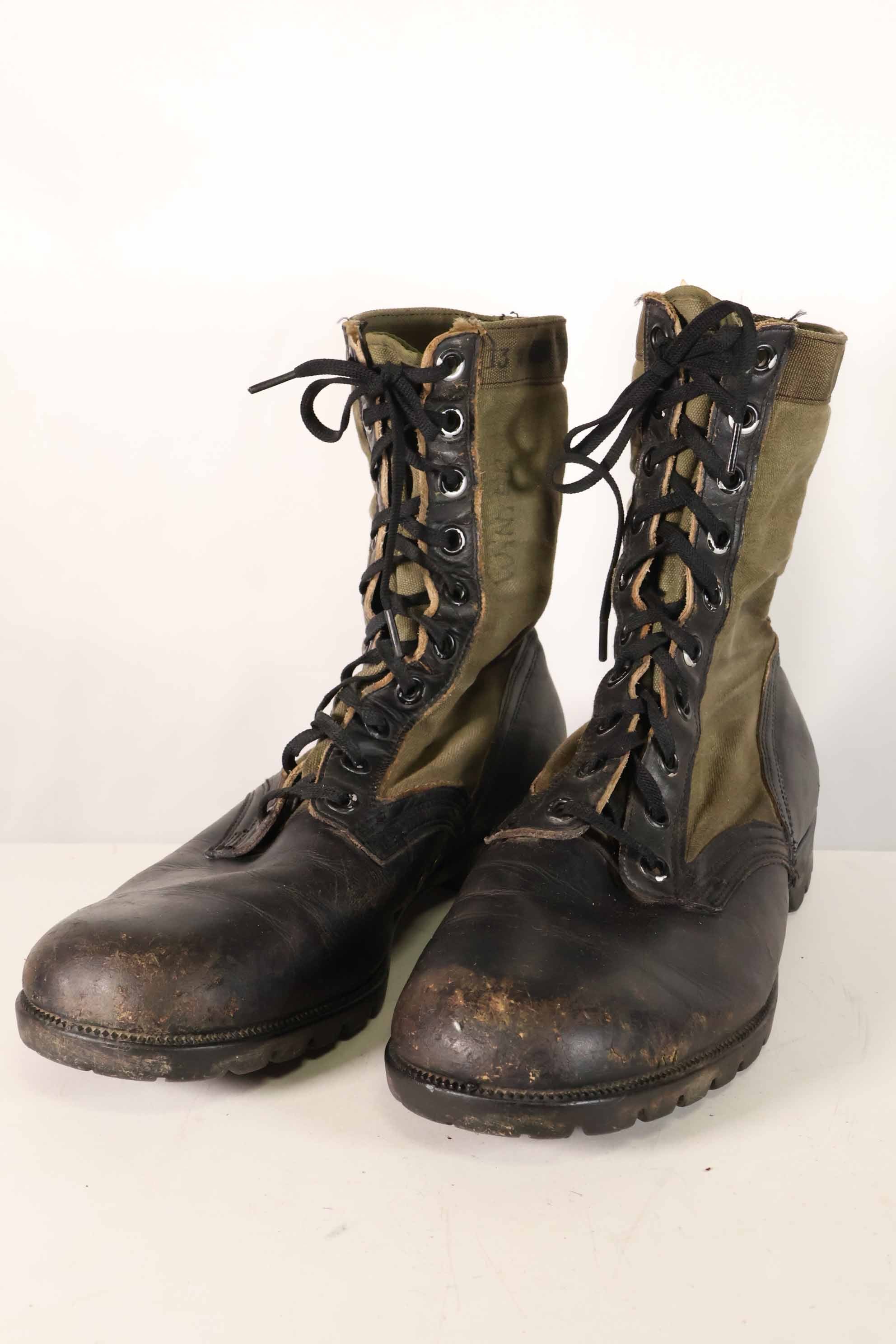 1964年契約　2nd Model　アメリカ軍　ジャングルブーツ　ビブラムソール　13R　中古品