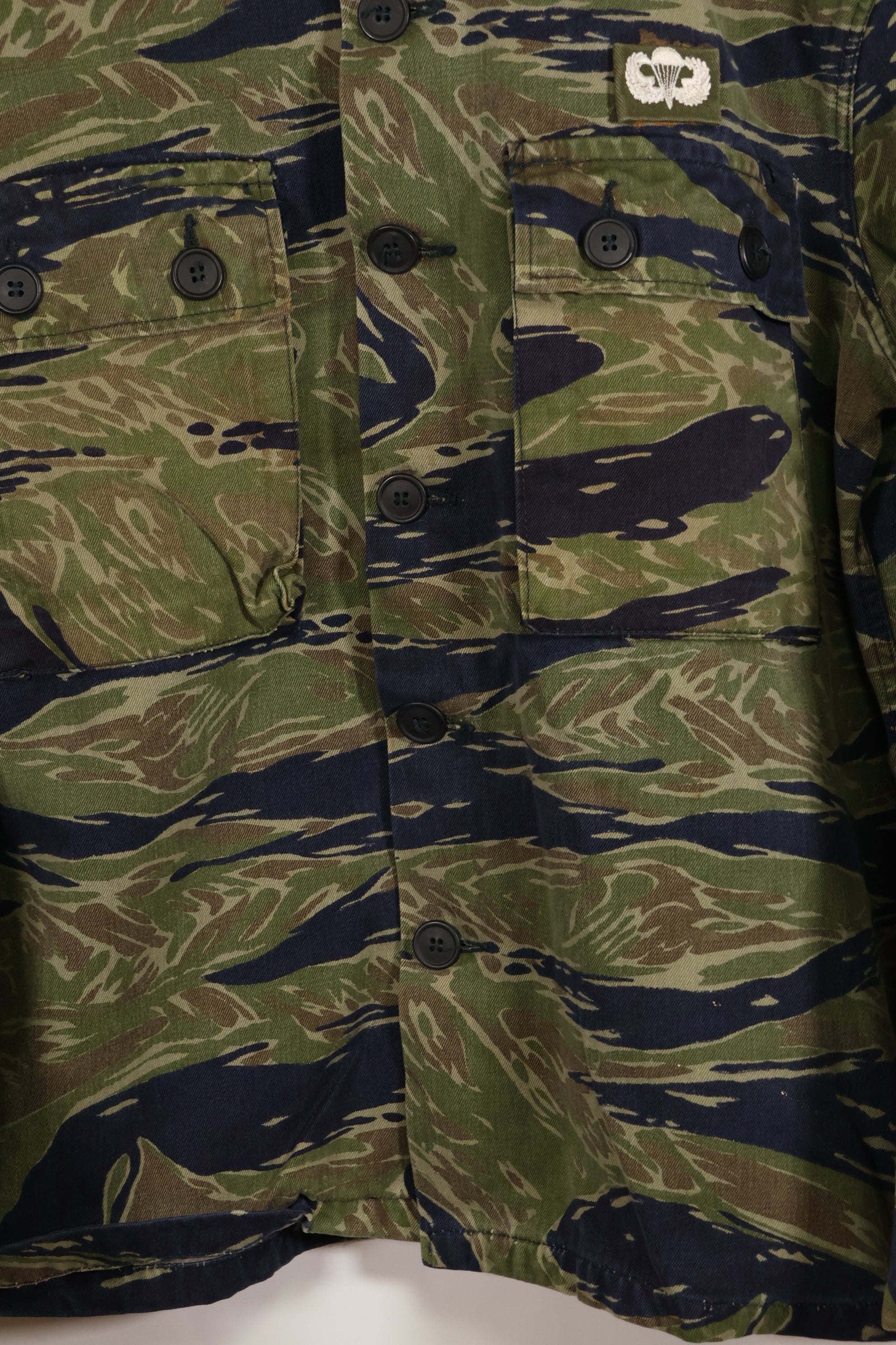 実物　TO78 A-L 沖縄タイガー　タイガーストライプ　シャツ　中古品