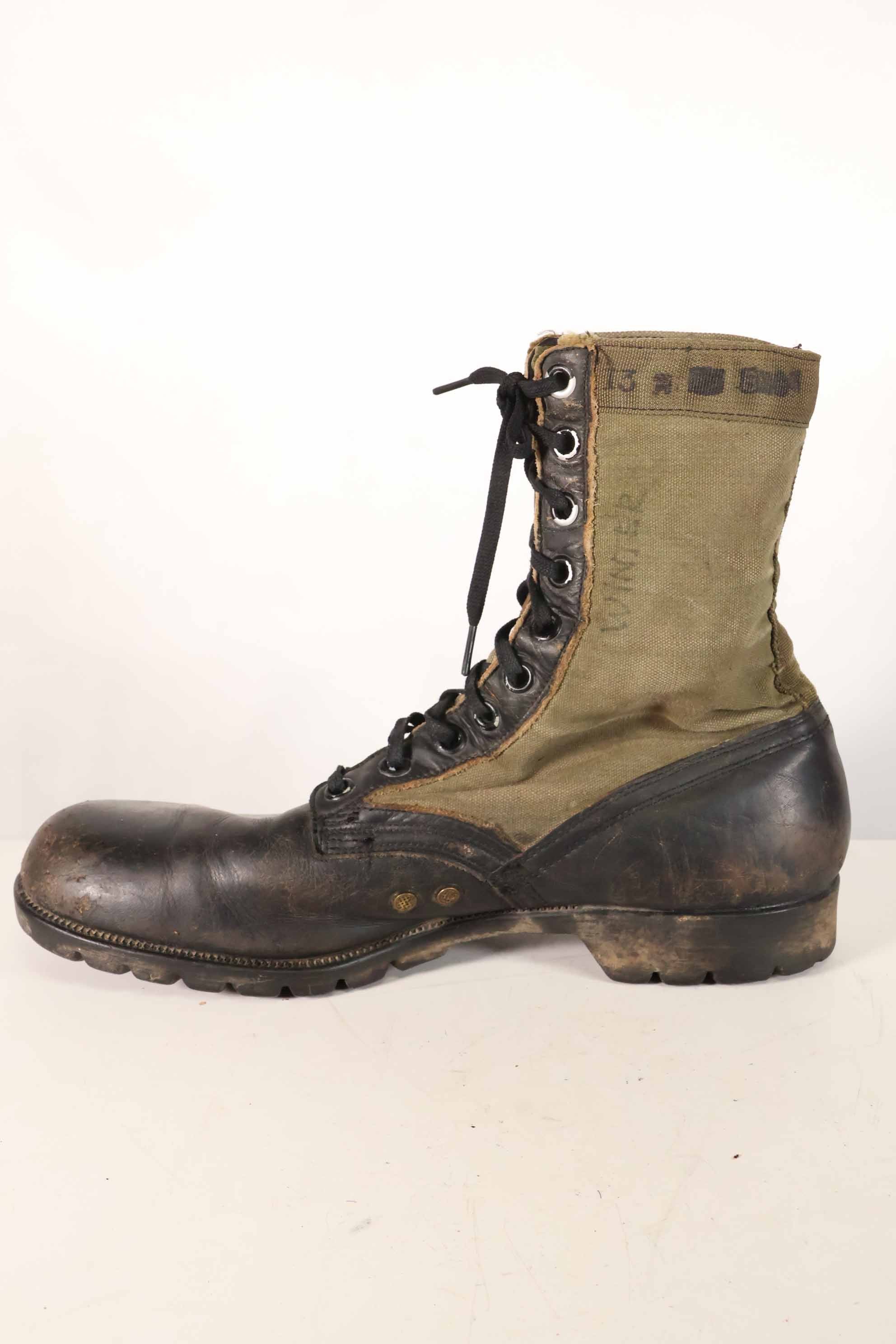 1964年契約　2nd Model　アメリカ軍　ジャングルブーツ　ビブラムソール　13R　中古品